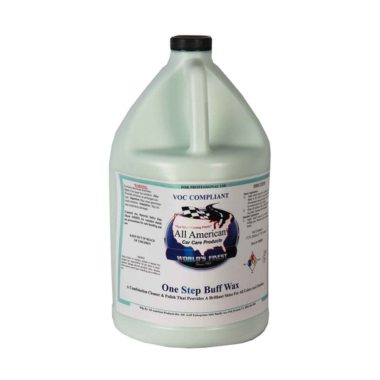 One Step Buff Wax - Swirl Free Cleaner and Polishing Wax