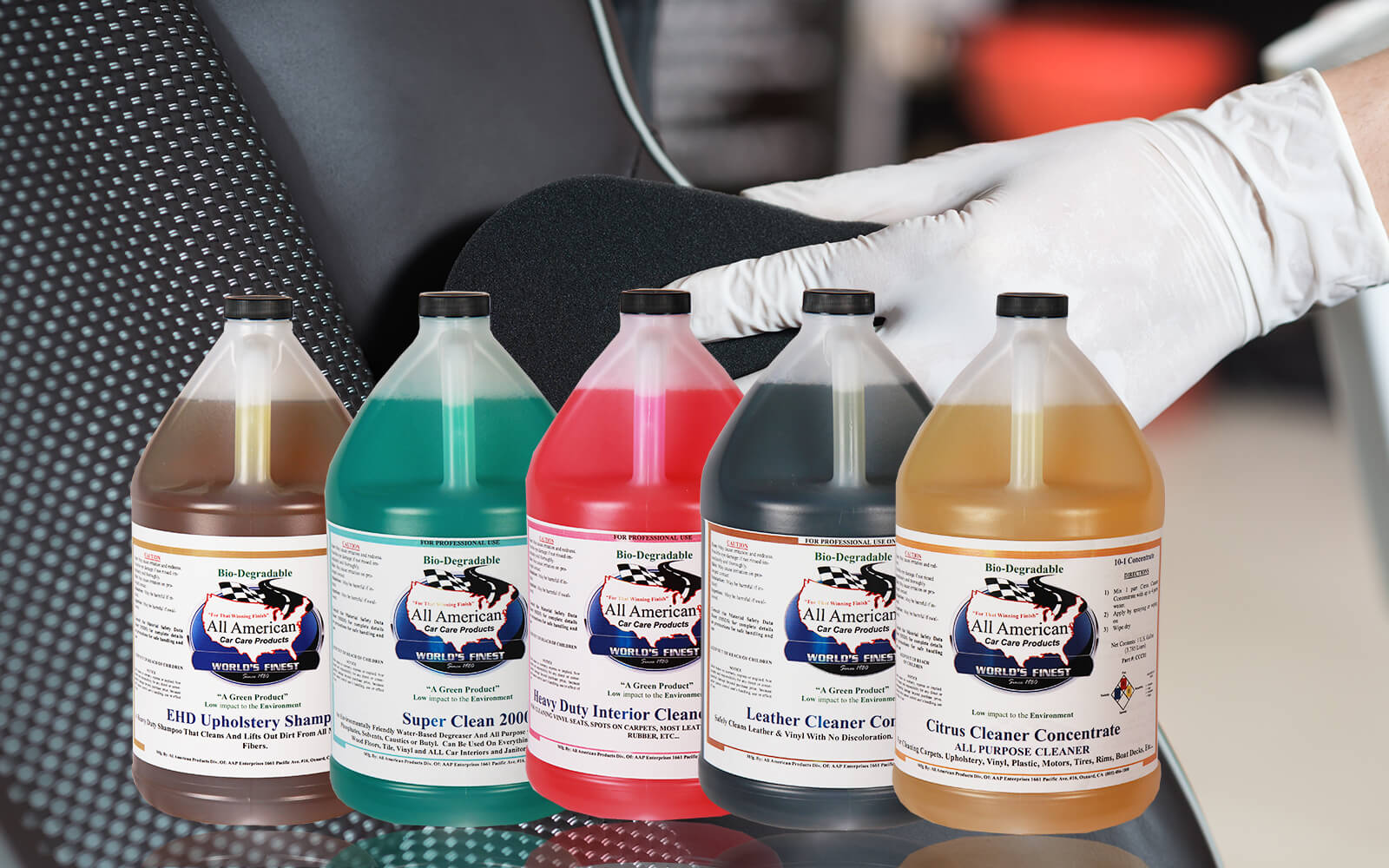 Interior Cleaners All American Car Care Products