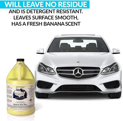 Banana Wet Wax - Premium Synthetic Long Lasting Automotive Wax