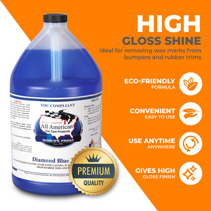 Diamond Blue Tire Dressing - Wet Look High Gloss Solvent Based Dressin All American Car Care Products Diamond Blue Tire Dressing - Wet Look High Gloss Solvent Based Dressin All American Car Care Products